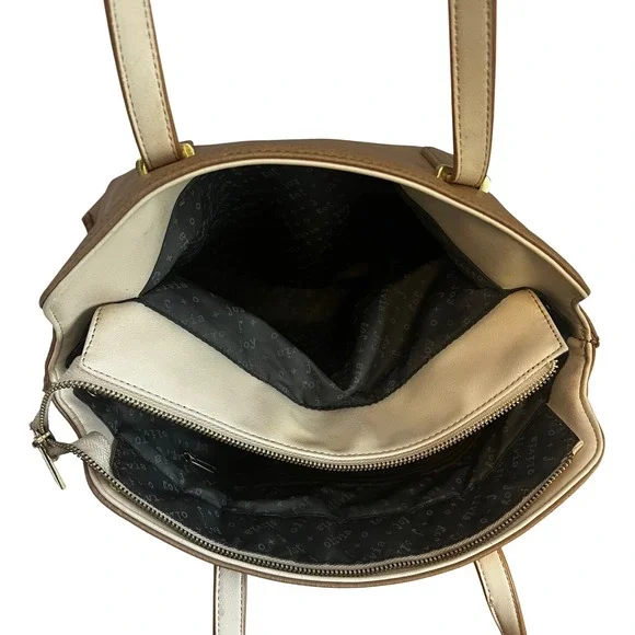 Olivia +‎ Joy Tote Bag Purse Work Travel Shoulder Bag Faux Leather - Picture 5 of 11